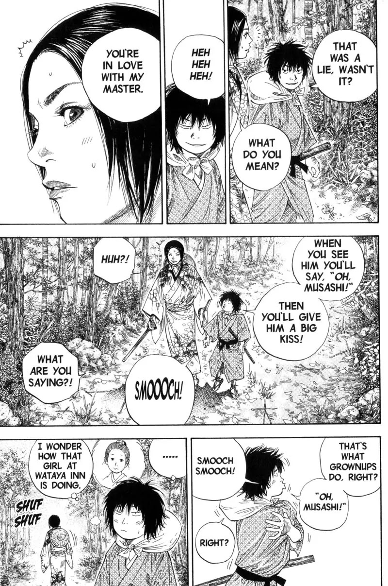 Vagabond manga, chapter 105, page 13 of 22