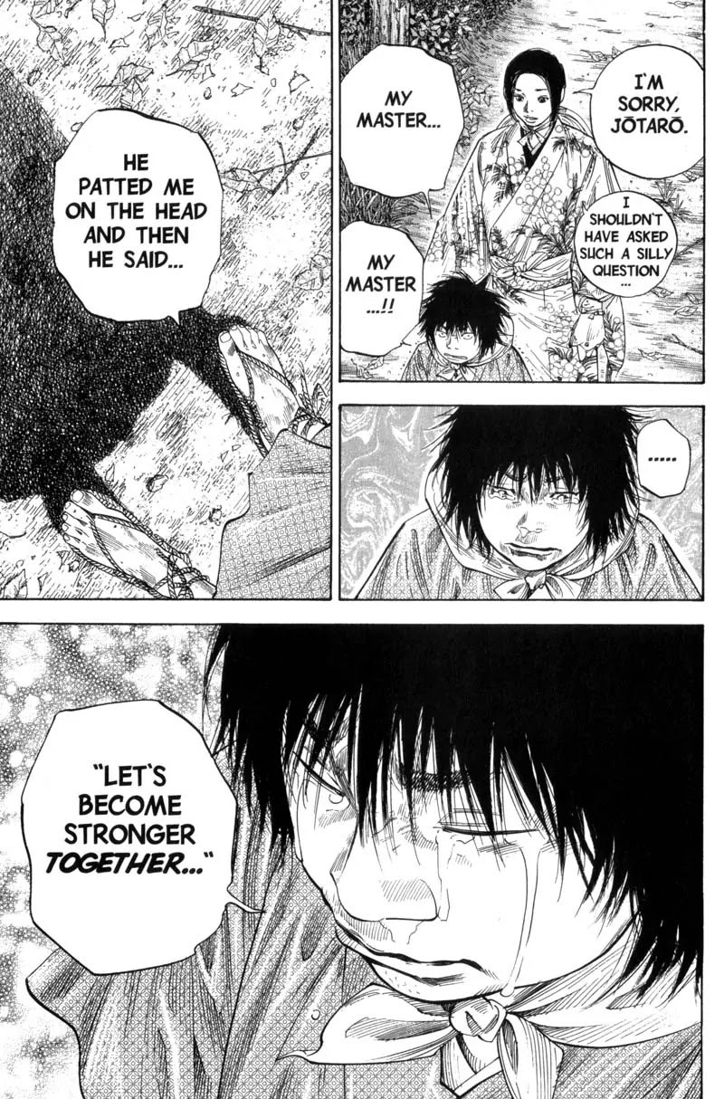 Vagabond manga, chapter 105, page 17 of 22
