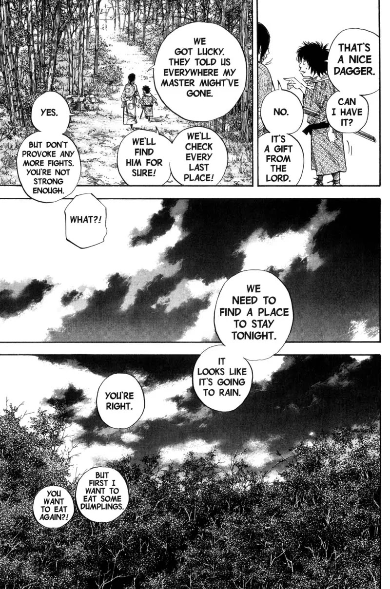 Vagabond manga, chapter 106, page 12 of 19