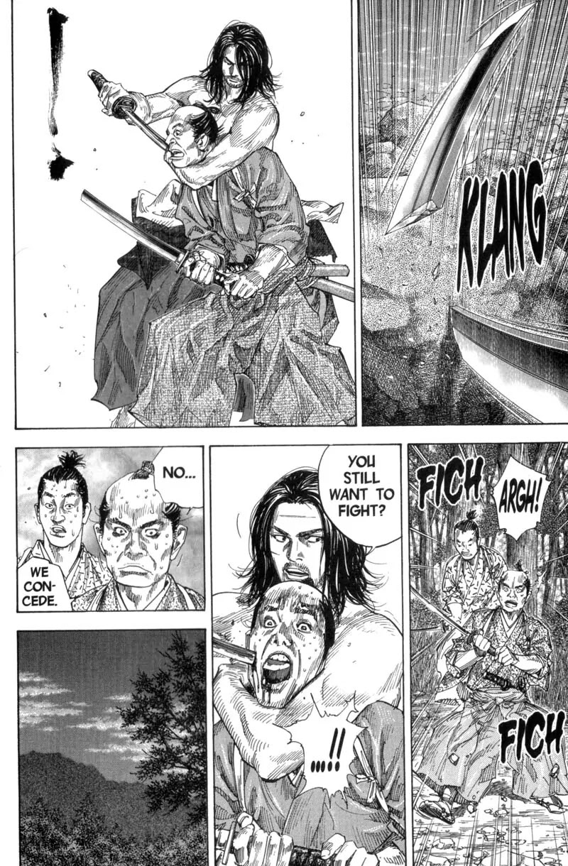 Vagabond manga, chapter 108, page 17 of 23