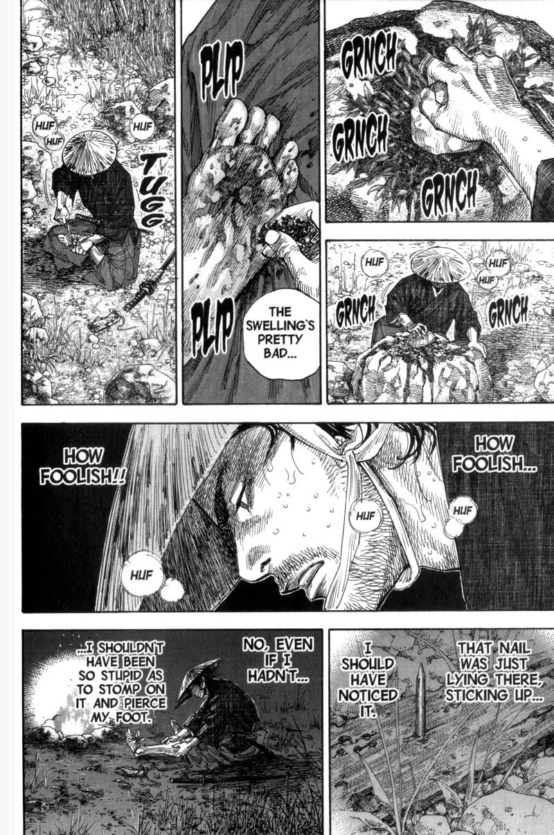 Vagabond manga, chapter 108, page 19 of 23