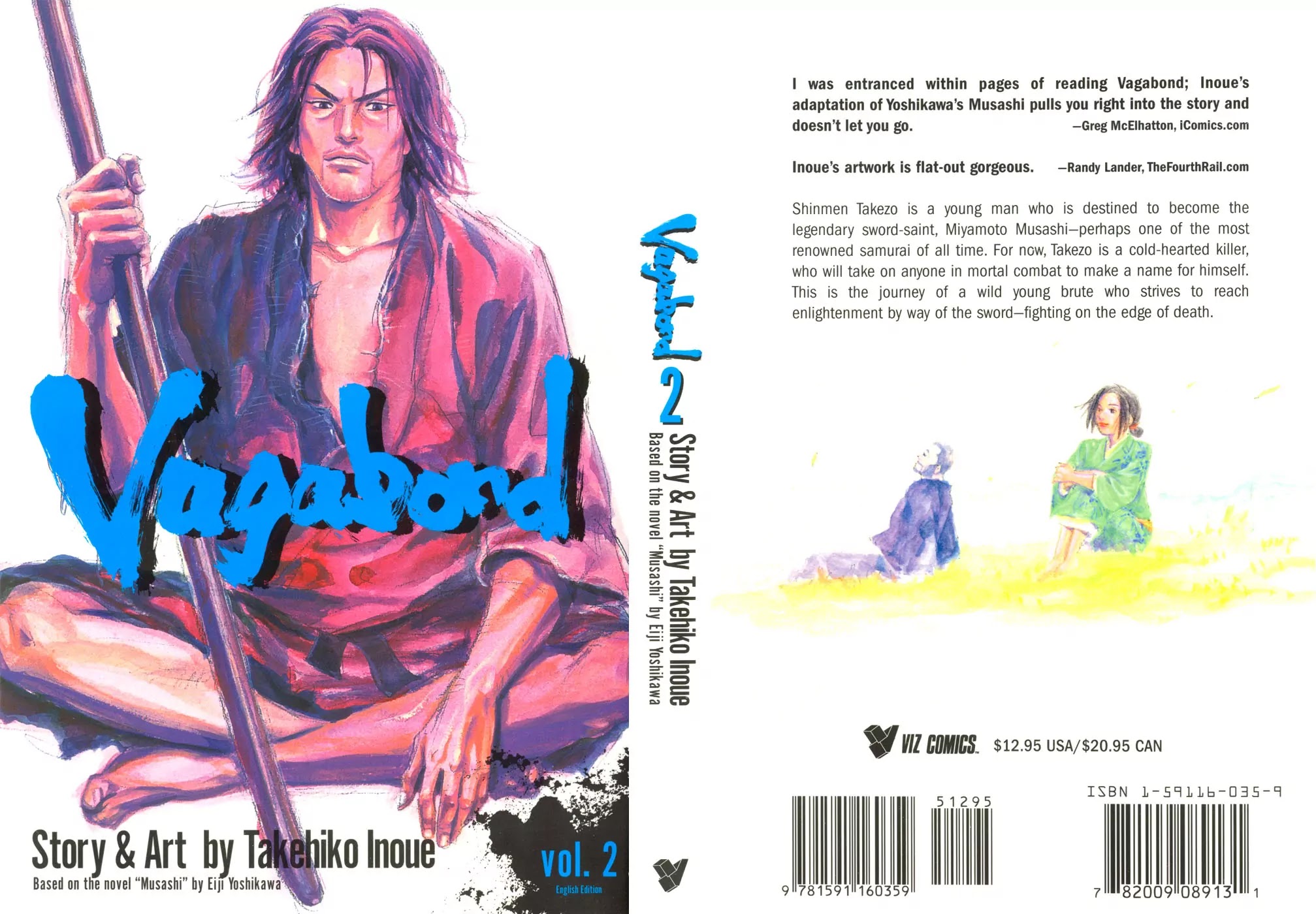 Vagabond manga, chapter 11, page 1 of 24