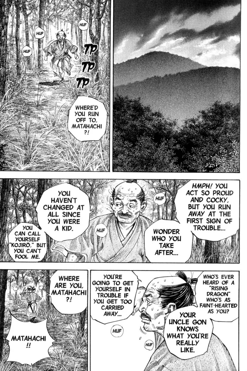 Vagabond manga, chapter 110, page 1 of 21