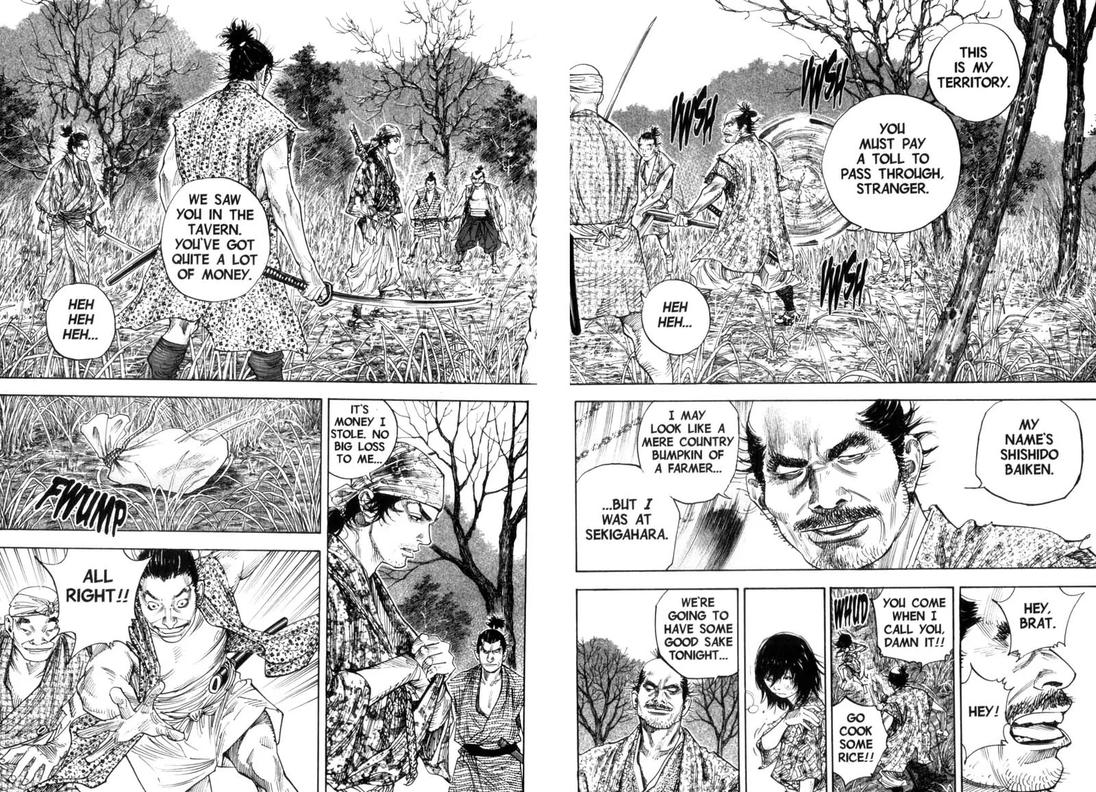 Vagabond manga, chapter 118, page 13 of 20