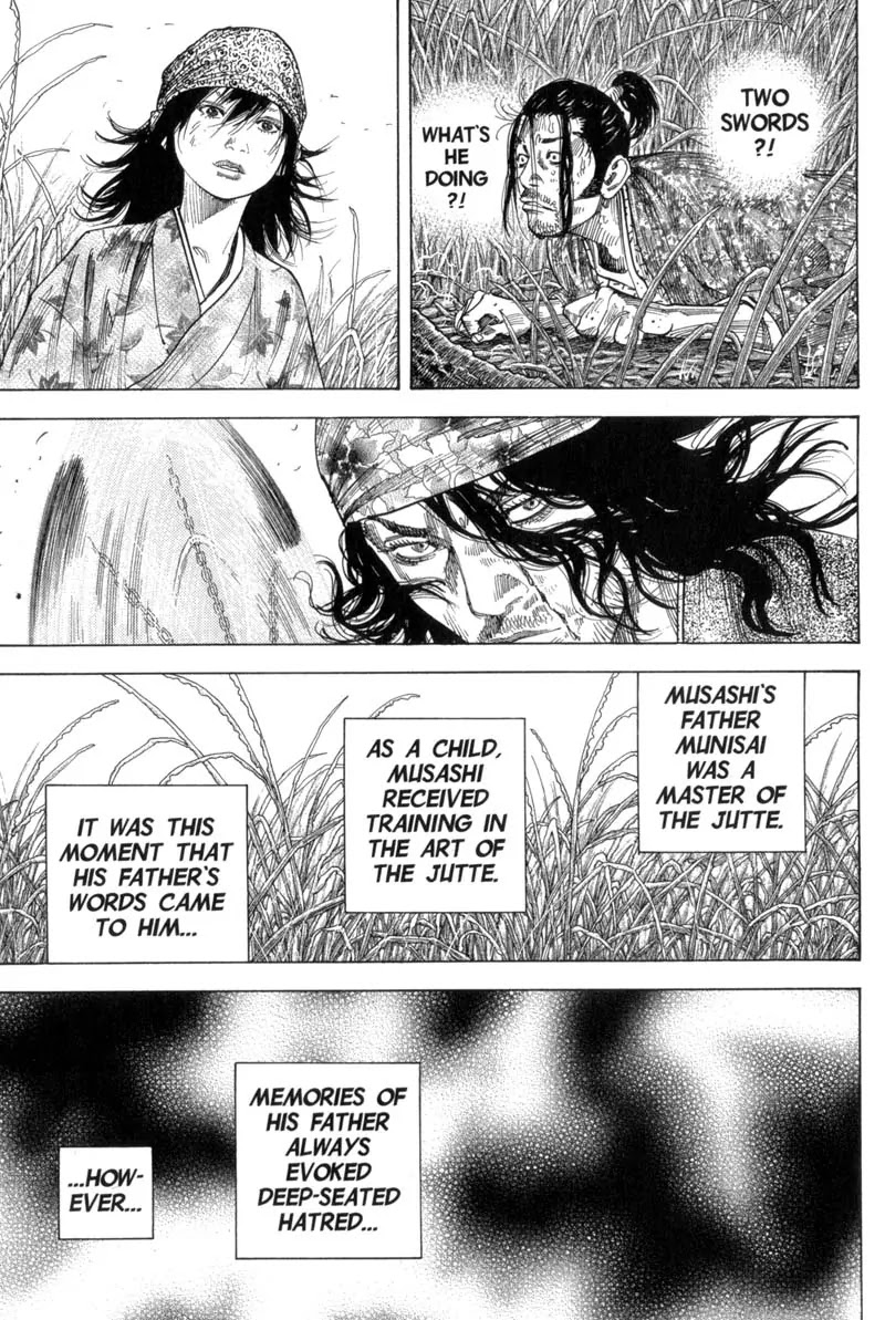 Vagabond manga, chapter 121, page 17 of 18