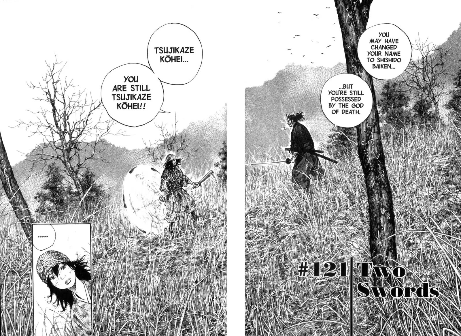 Vagabond manga, chapter 121, page 2 of 18