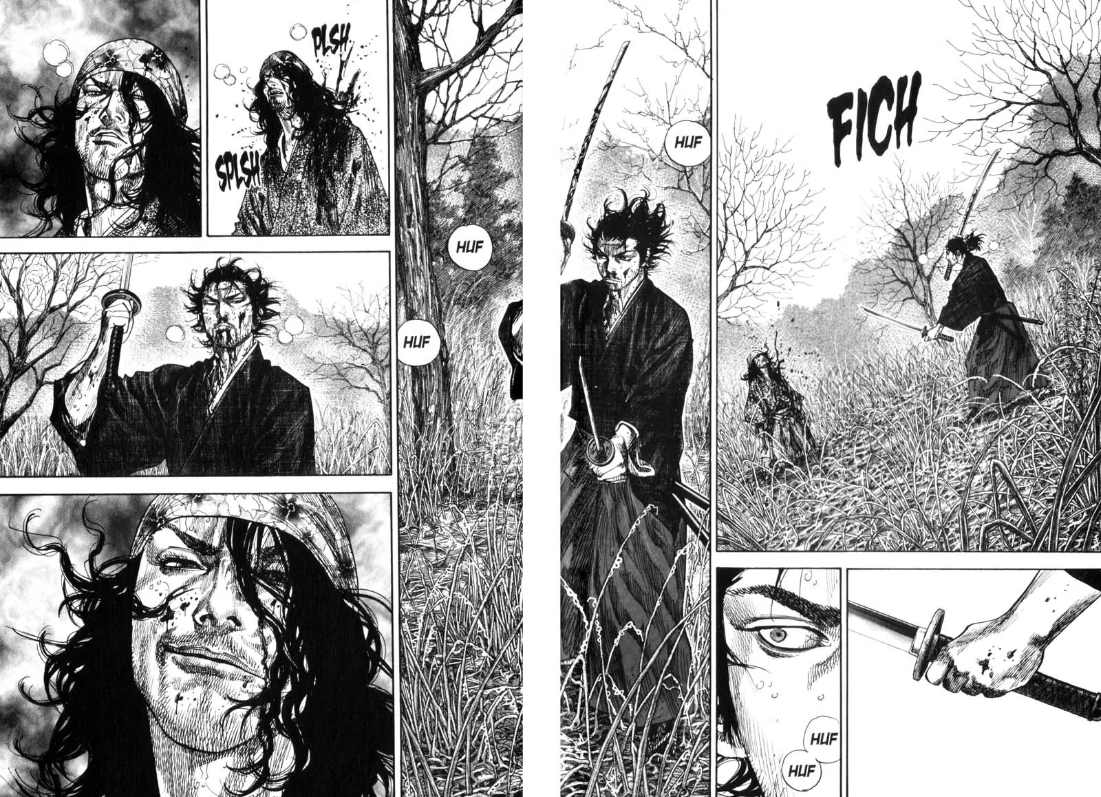 Vagabond manga, chapter 124, page 2 of 19