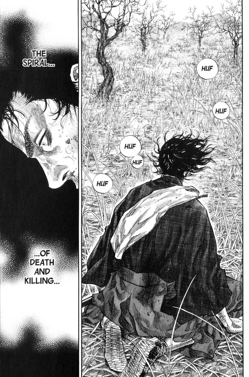 Vagabond manga, chapter 125, page 14 of 19