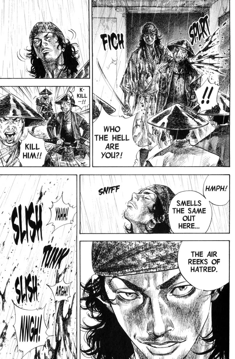 Vagabond manga, chapter 127, page 17 of 23