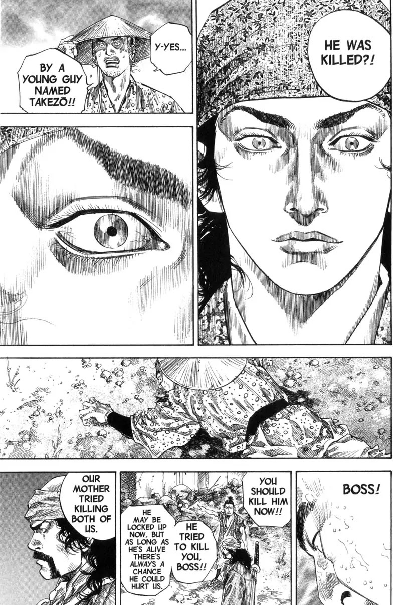 Vagabond manga, chapter 127, page 19 of 23