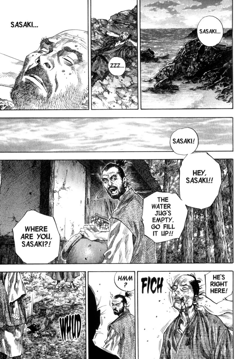 Vagabond manga, chapter 128, page 12 of 23