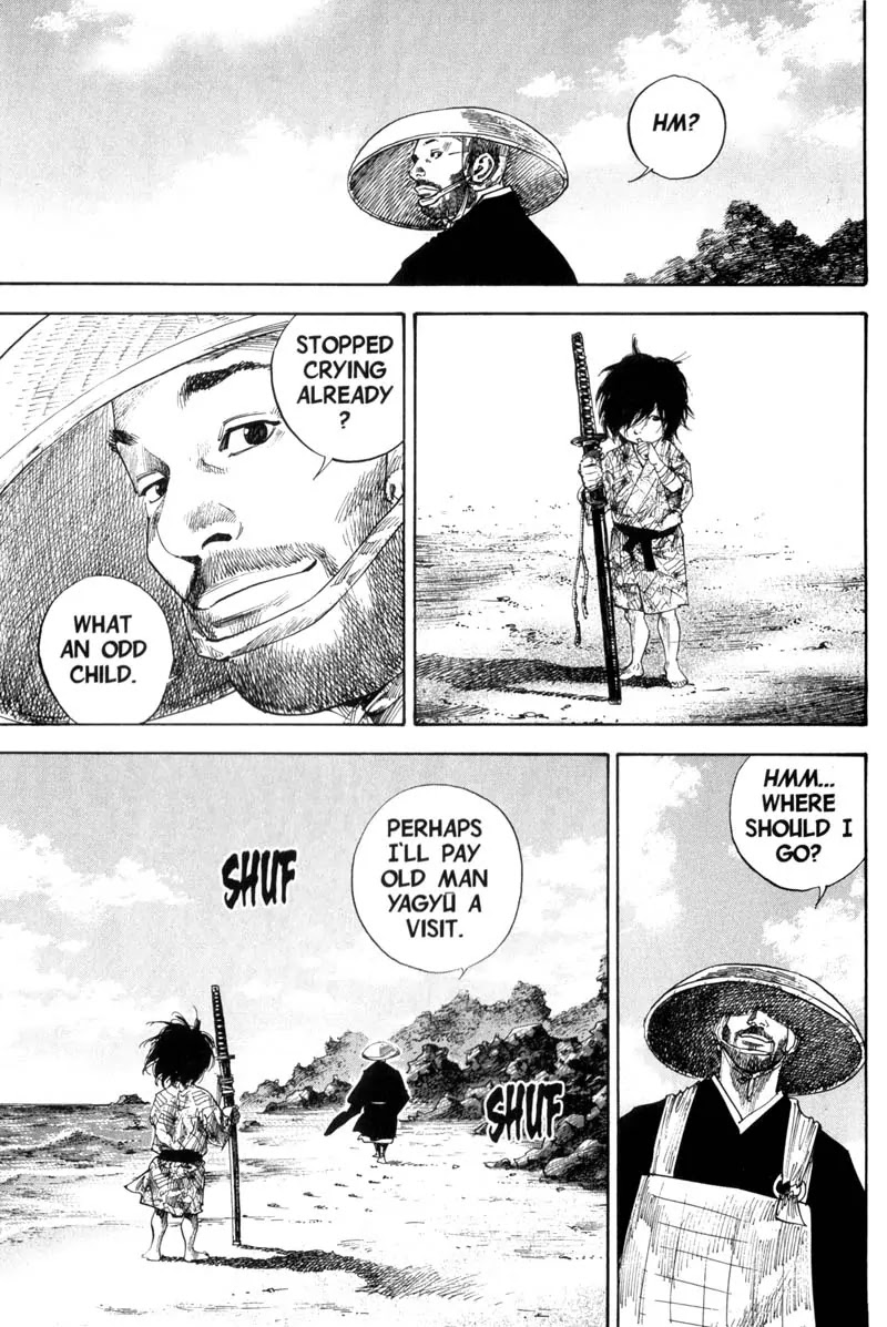 Vagabond manga, chapter 133, page 21 of 24
