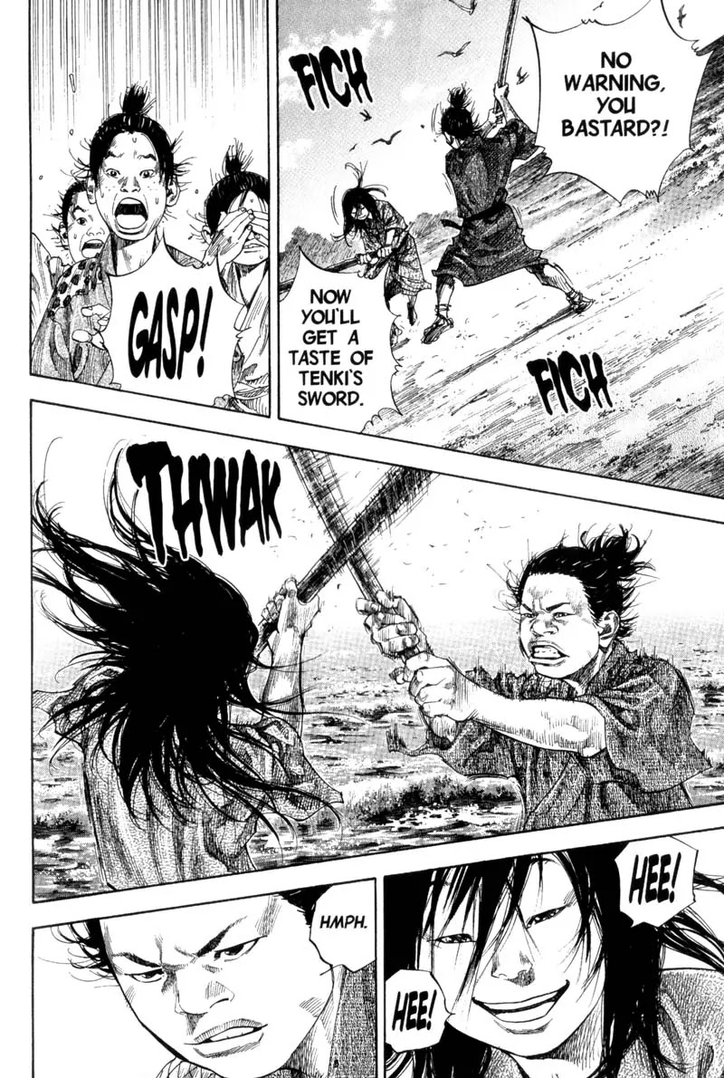 Vagabond manga, chapter 136, page 14 of 23