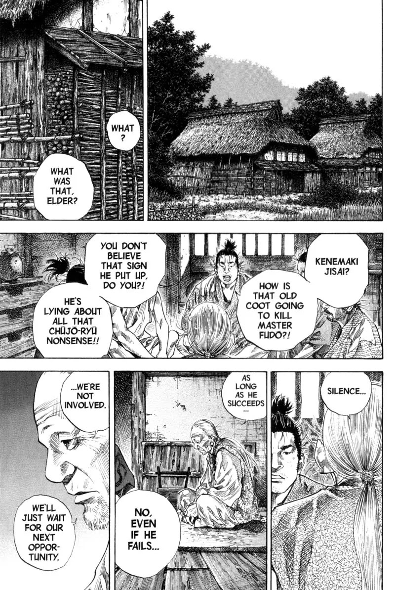 Vagabond manga, chapter 136, page 15 of 23