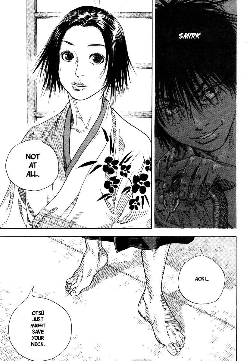 Vagabond manga, chapter 14, page 18 of 21