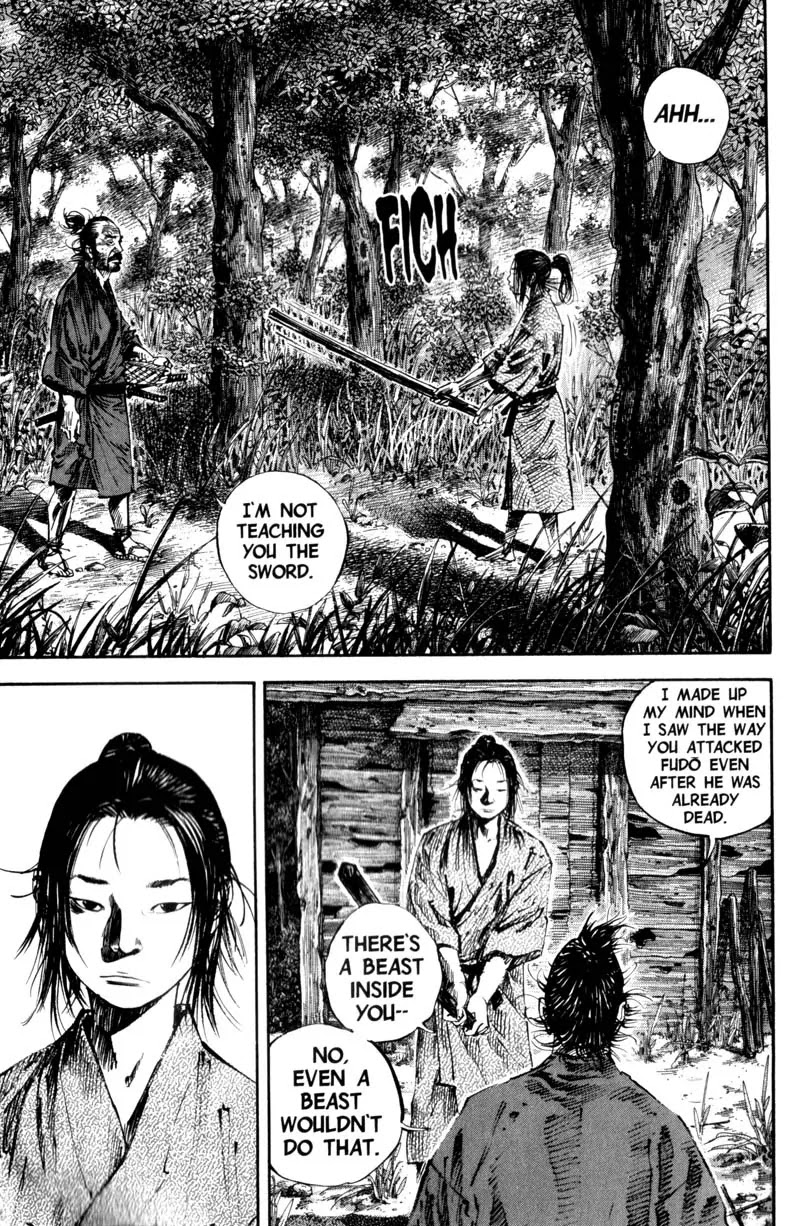Vagabond manga, chapter 143, page 14 of 28