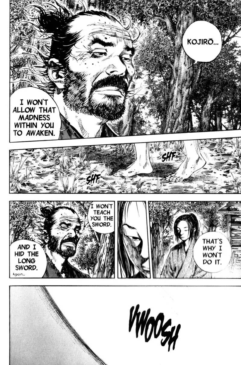 Vagabond manga, chapter 143, page 15 of 28