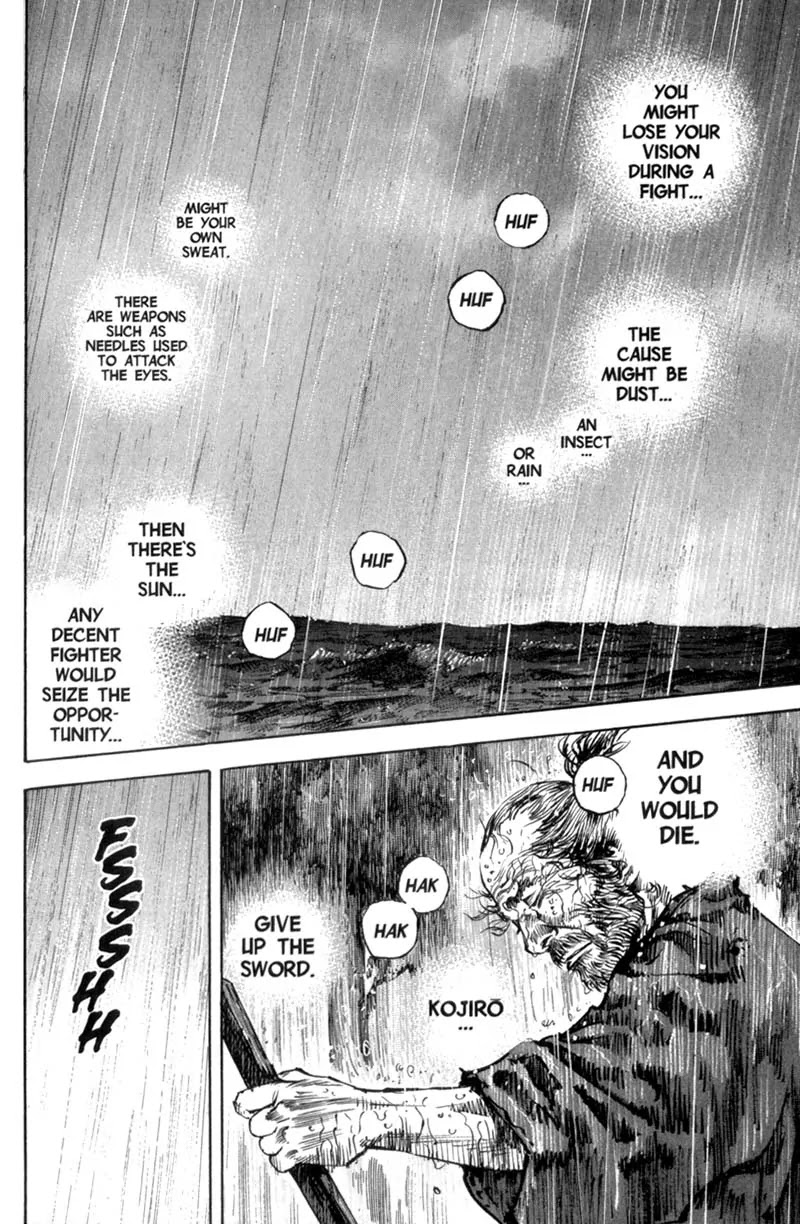 Vagabond manga, chapter 145, page 18 of 22