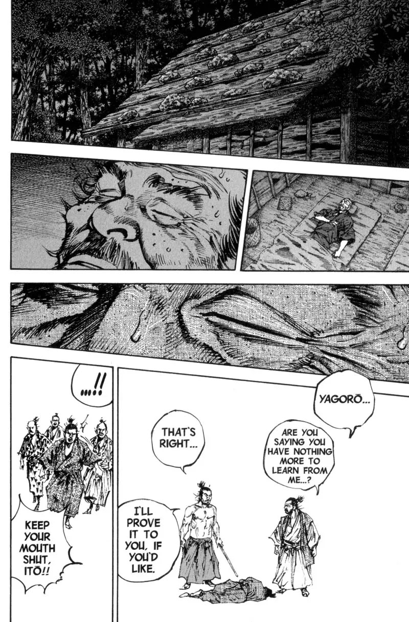 Vagabond manga, chapter 148, page 12 of 26