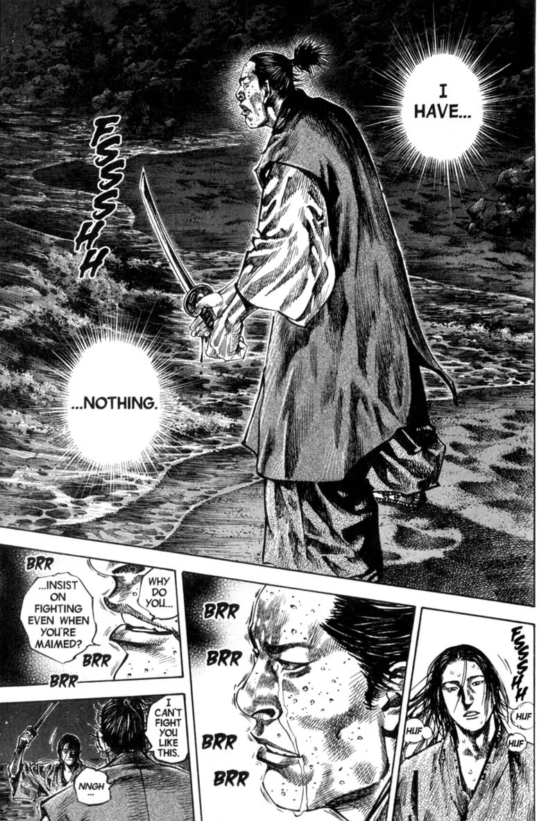 Vagabond manga, chapter 152, page 23 of 27