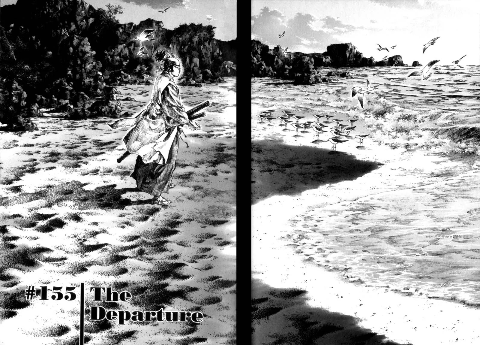 Vagabond manga, chapter 155, page 2 of 21