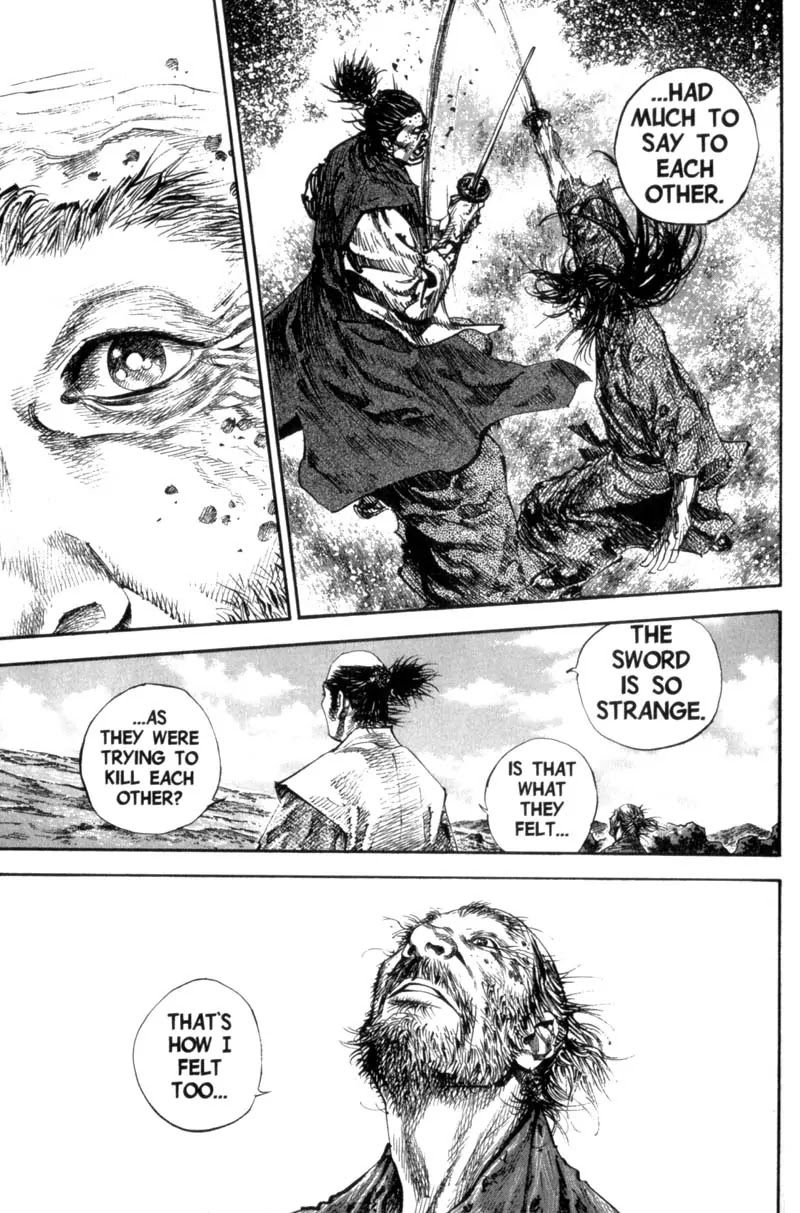 Vagabond manga, chapter 156, page 16 of 25