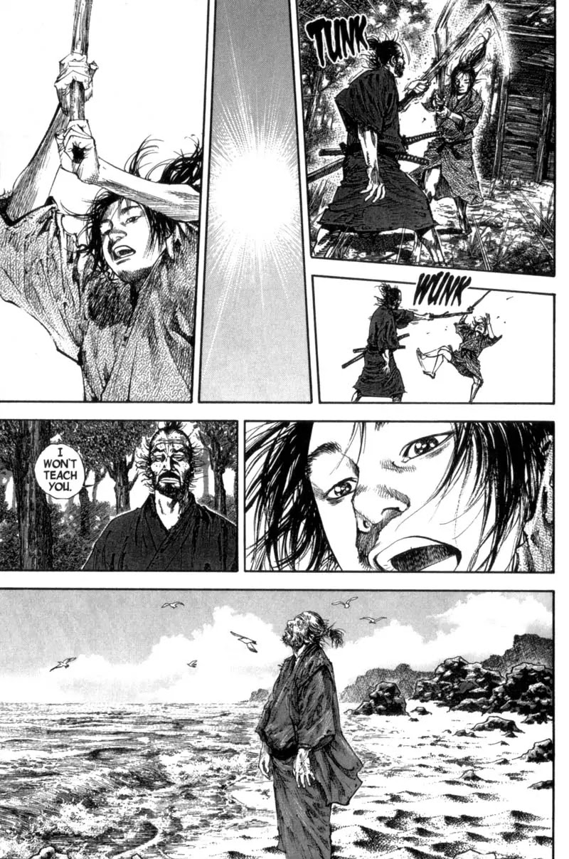 Vagabond manga, chapter 156, page 18 of 25
