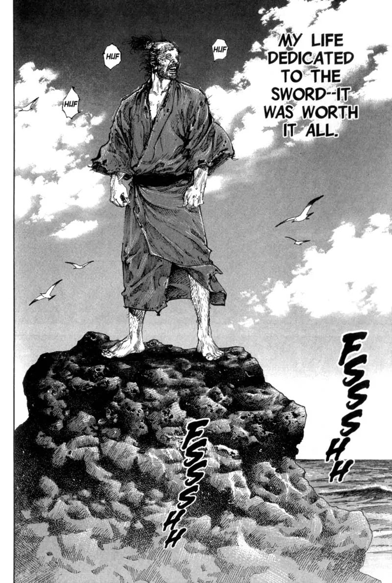 Vagabond manga, chapter 156, page 23 of 25