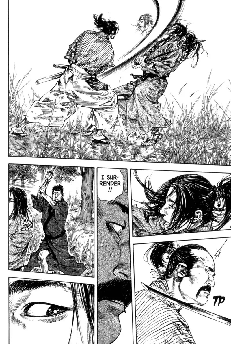 Vagabond manga, chapter 157, page 15 of 27