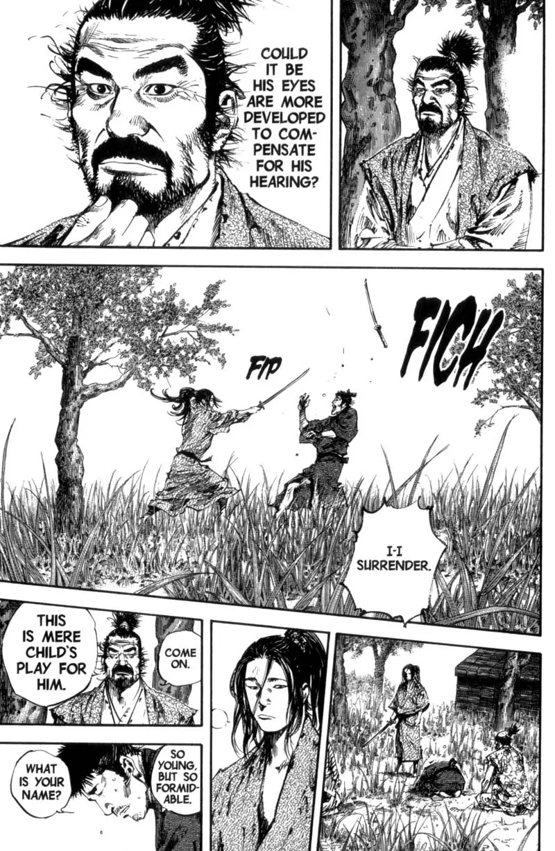 Vagabond manga, chapter 157, page 16 of 27