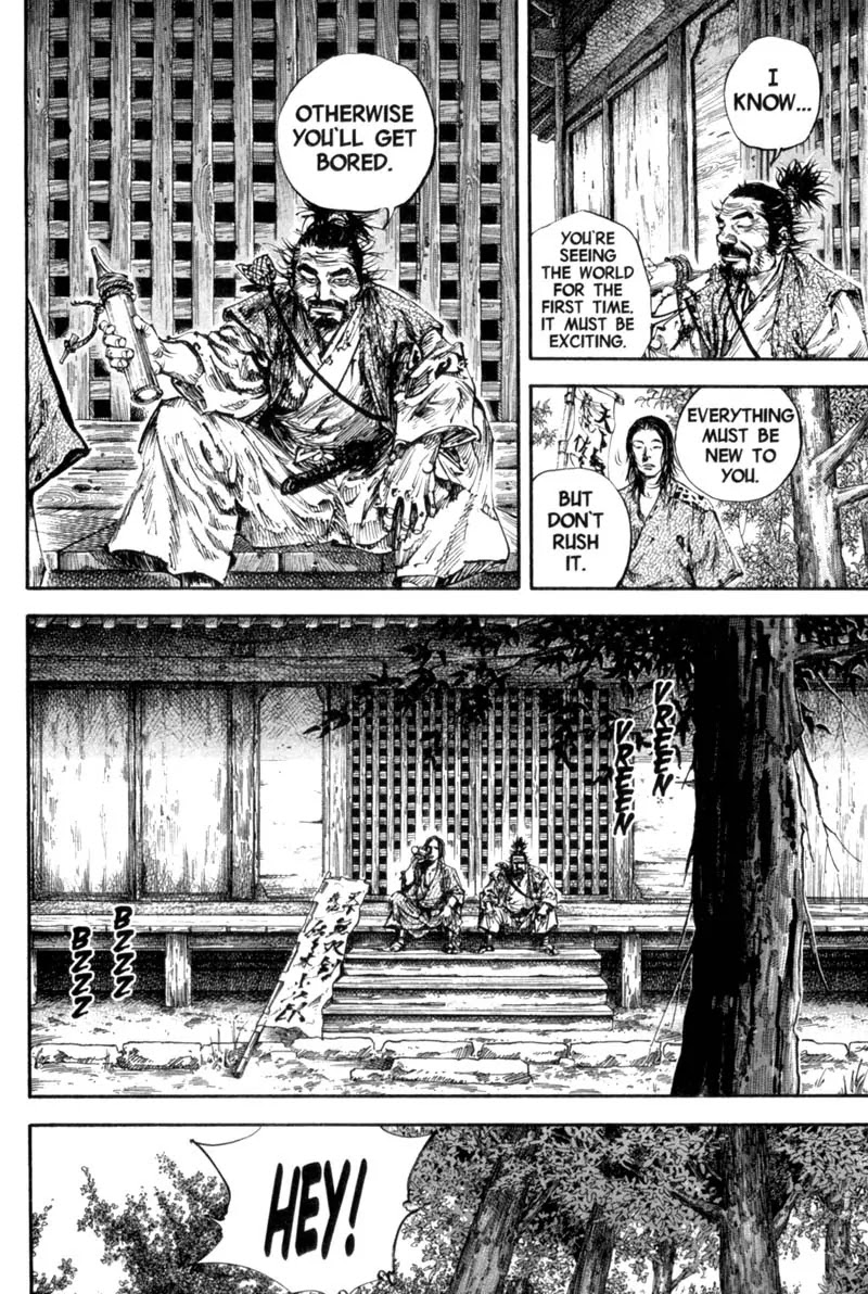 Vagabond manga, chapter 158, page 17 of 29