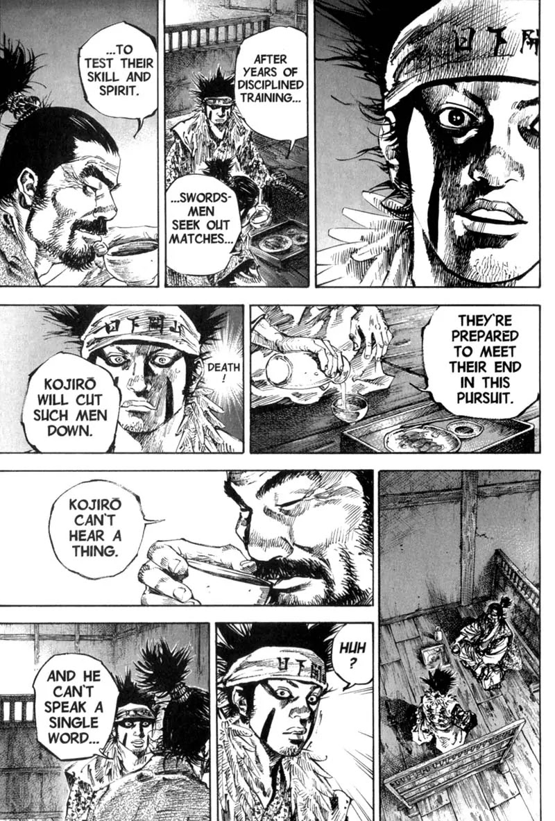 Vagabond manga, chapter 159, page 22 of 27
