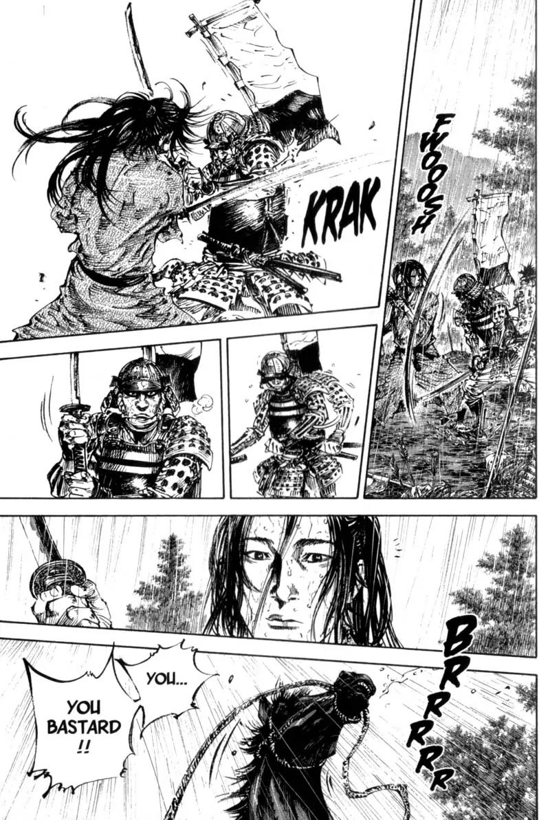 Vagabond manga, chapter 161, page 18 of 25