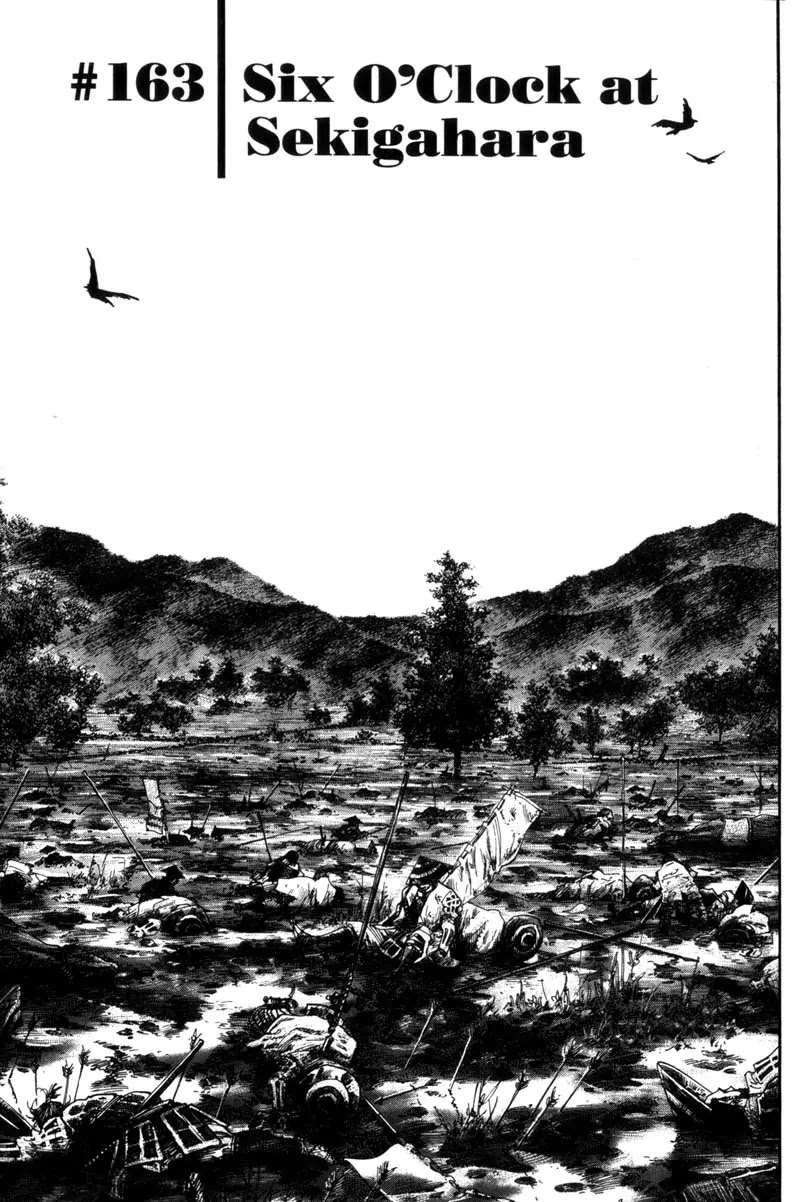 Vagabond Chapter 163 page 1 - Chapter 163: Six O'Clock at Sekigahara