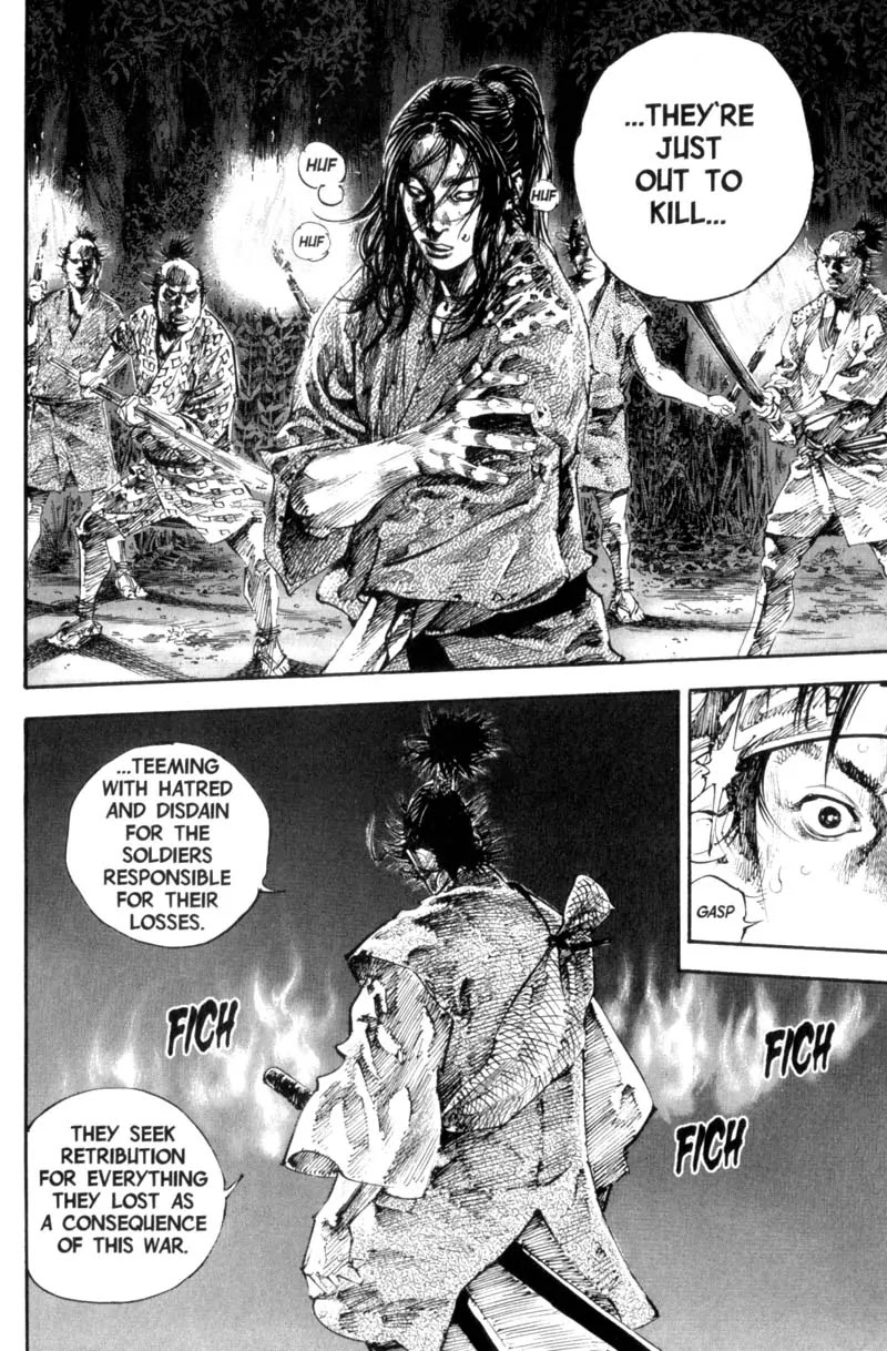 Vagabond manga, chapter 165, page 11 of 28