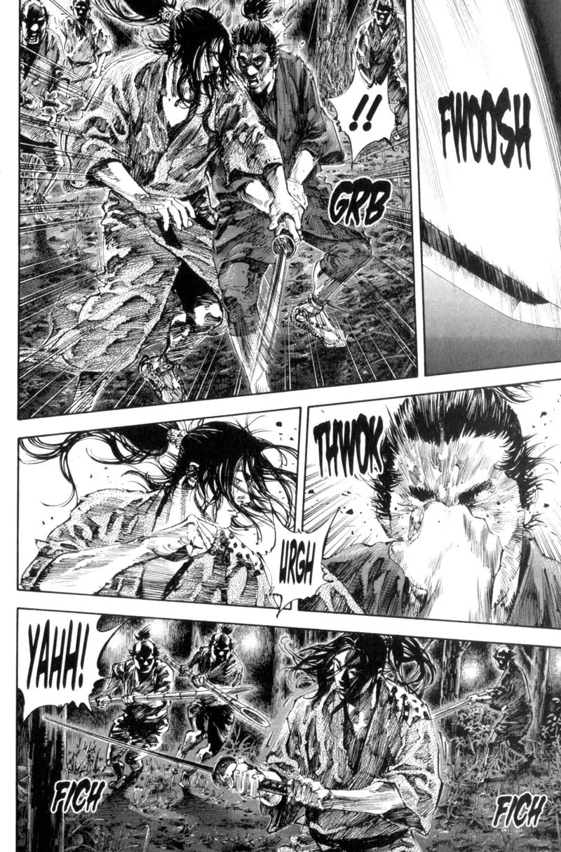 Vagabond manga, chapter 165, page 16 of 28