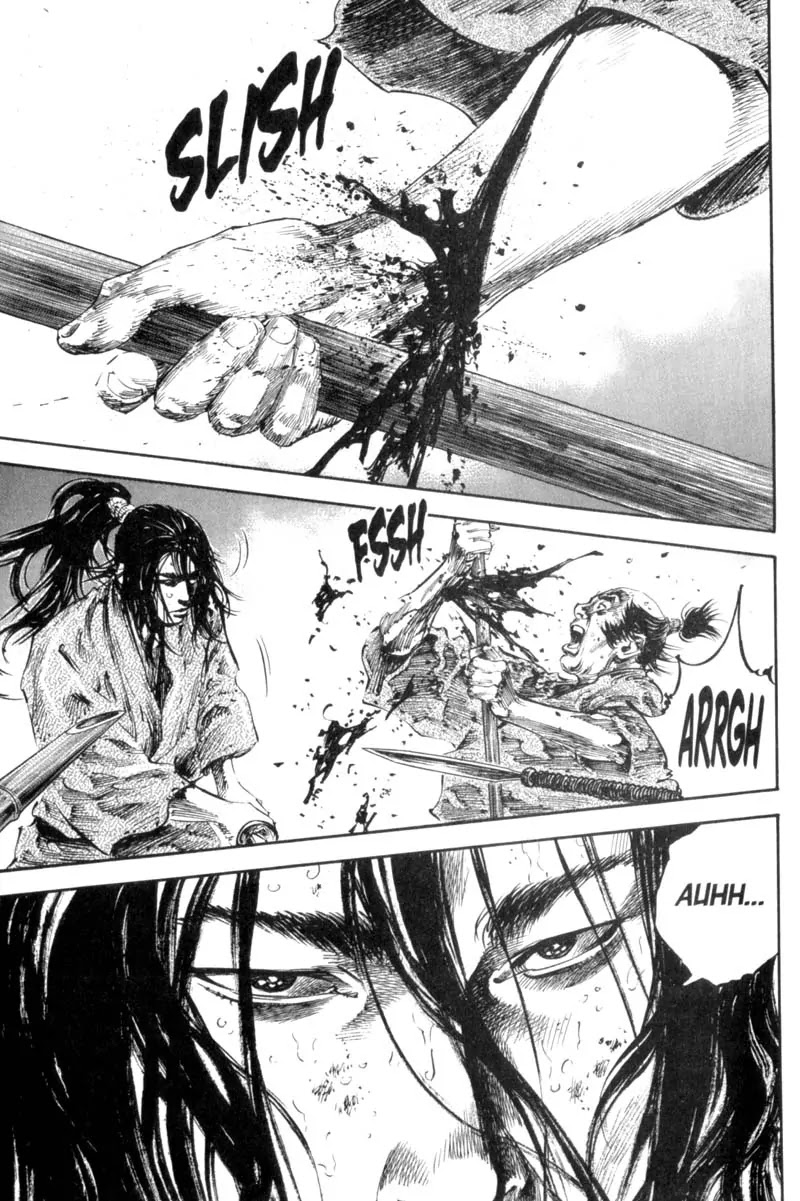 Vagabond manga, chapter 165, page 19 of 28