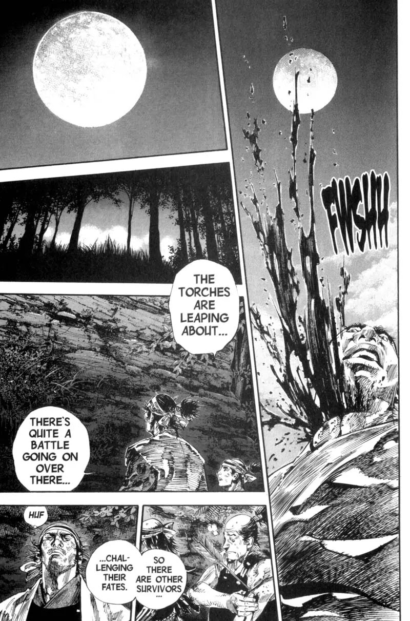 Vagabond manga, chapter 165, page 21 of 28