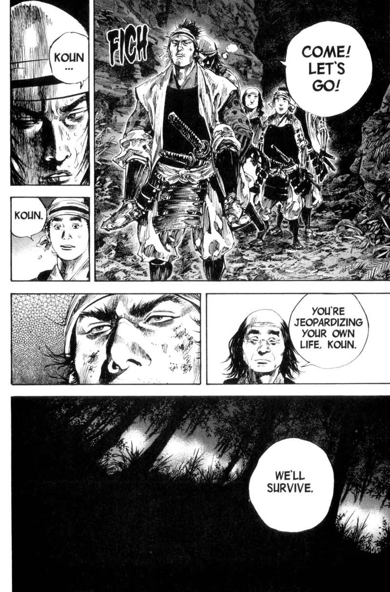 Vagabond manga, chapter 165, page 24 of 28