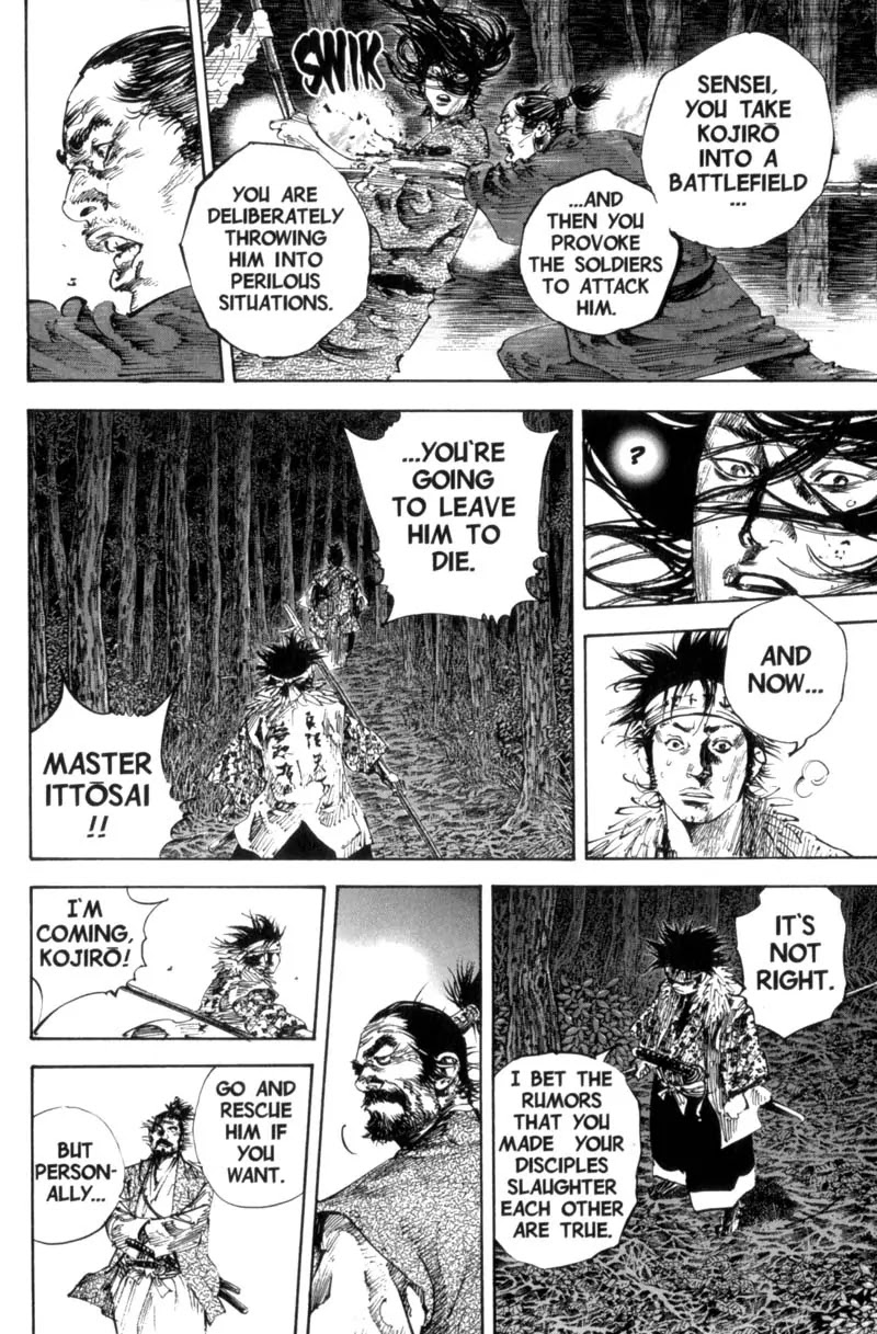 Vagabond manga, chapter 165, page 9 of 28
