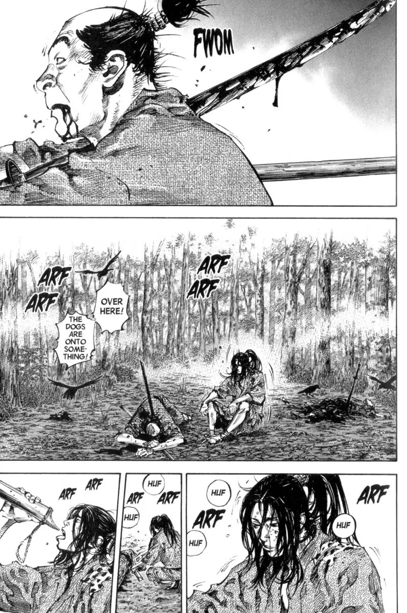 Vagabond manga, chapter 166, page 18 of 25