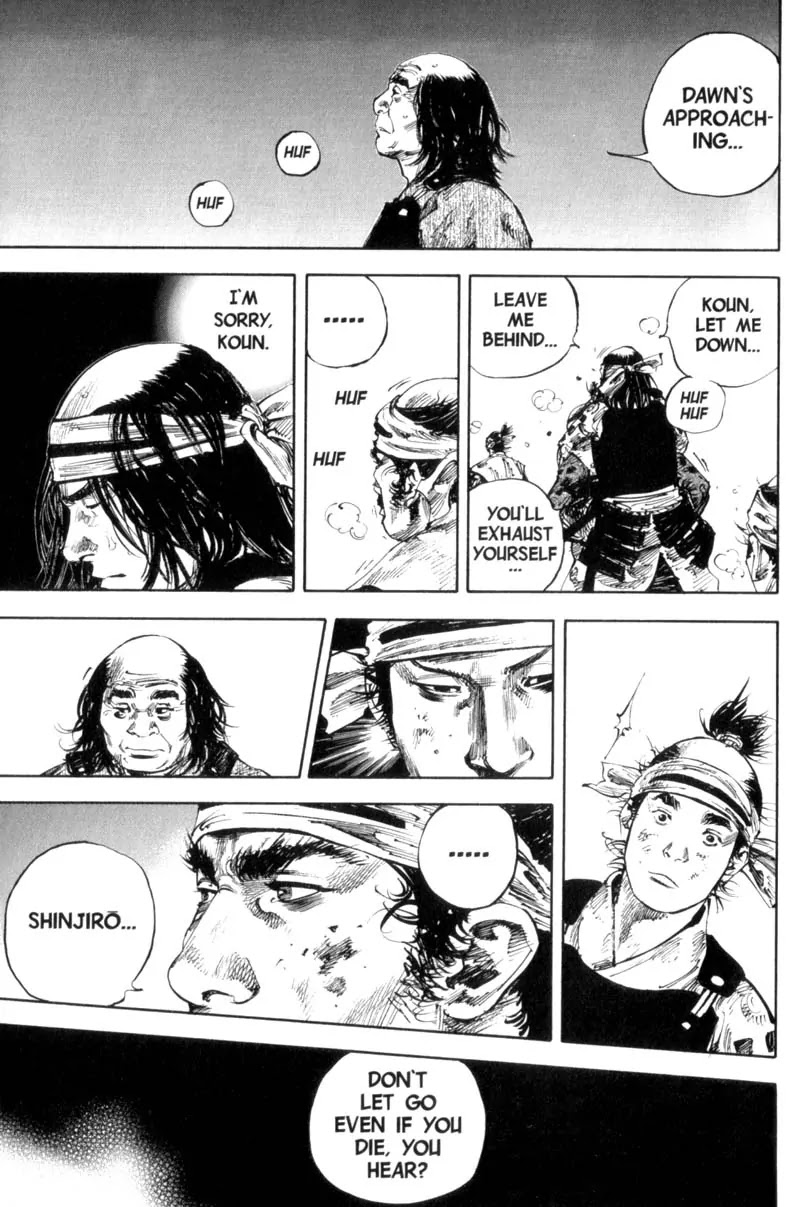 Vagabond manga, chapter 166, page 21 of 25