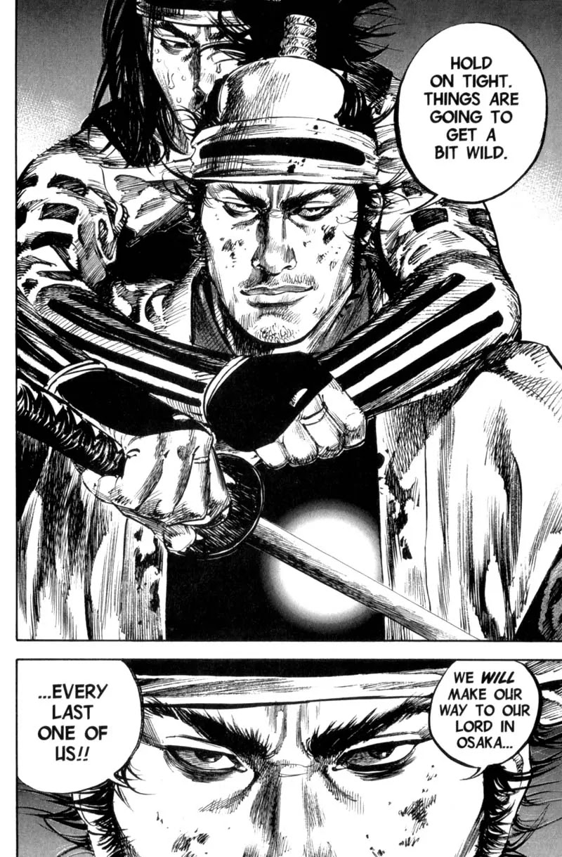 Vagabond manga, chapter 166, page 23 of 25