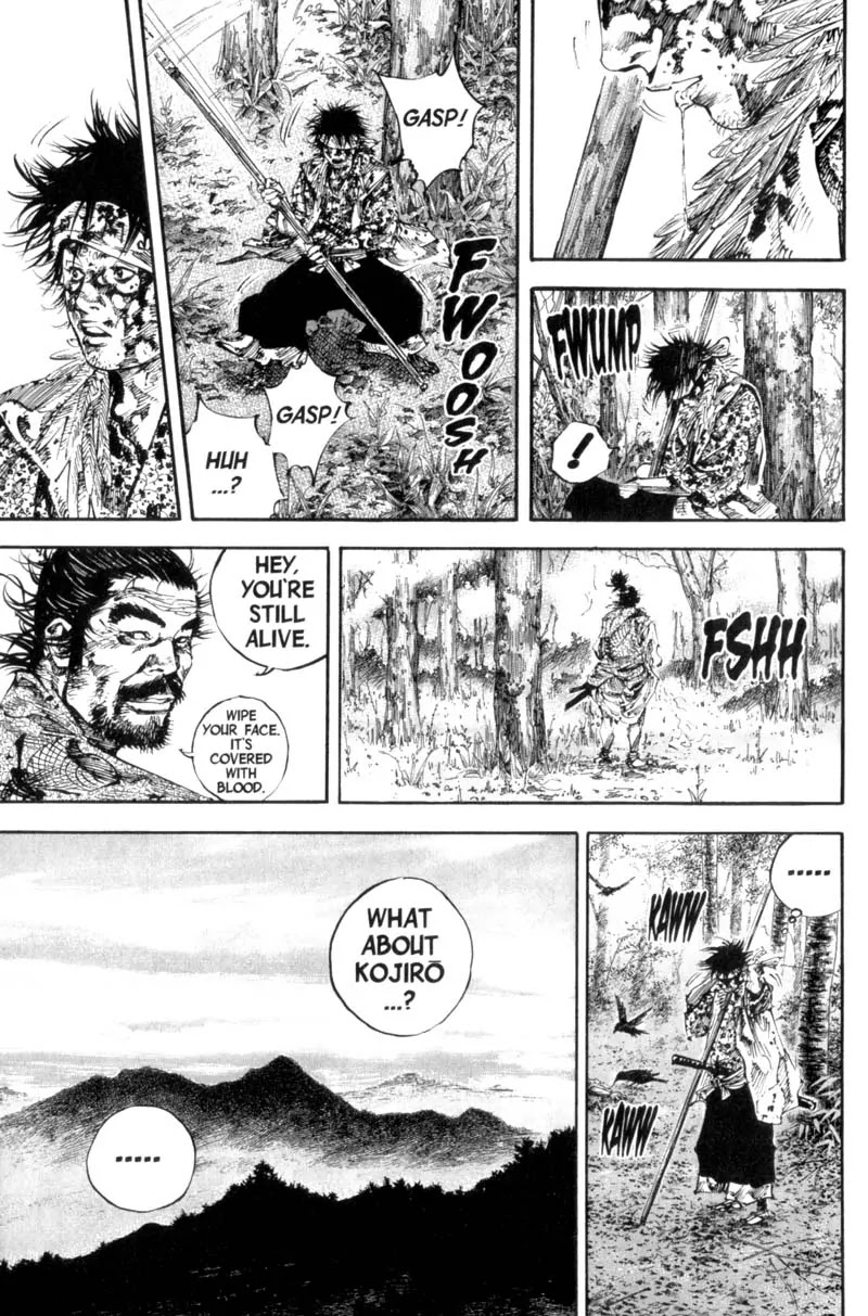 Vagabond manga, chapter 166, page 3 of 25
