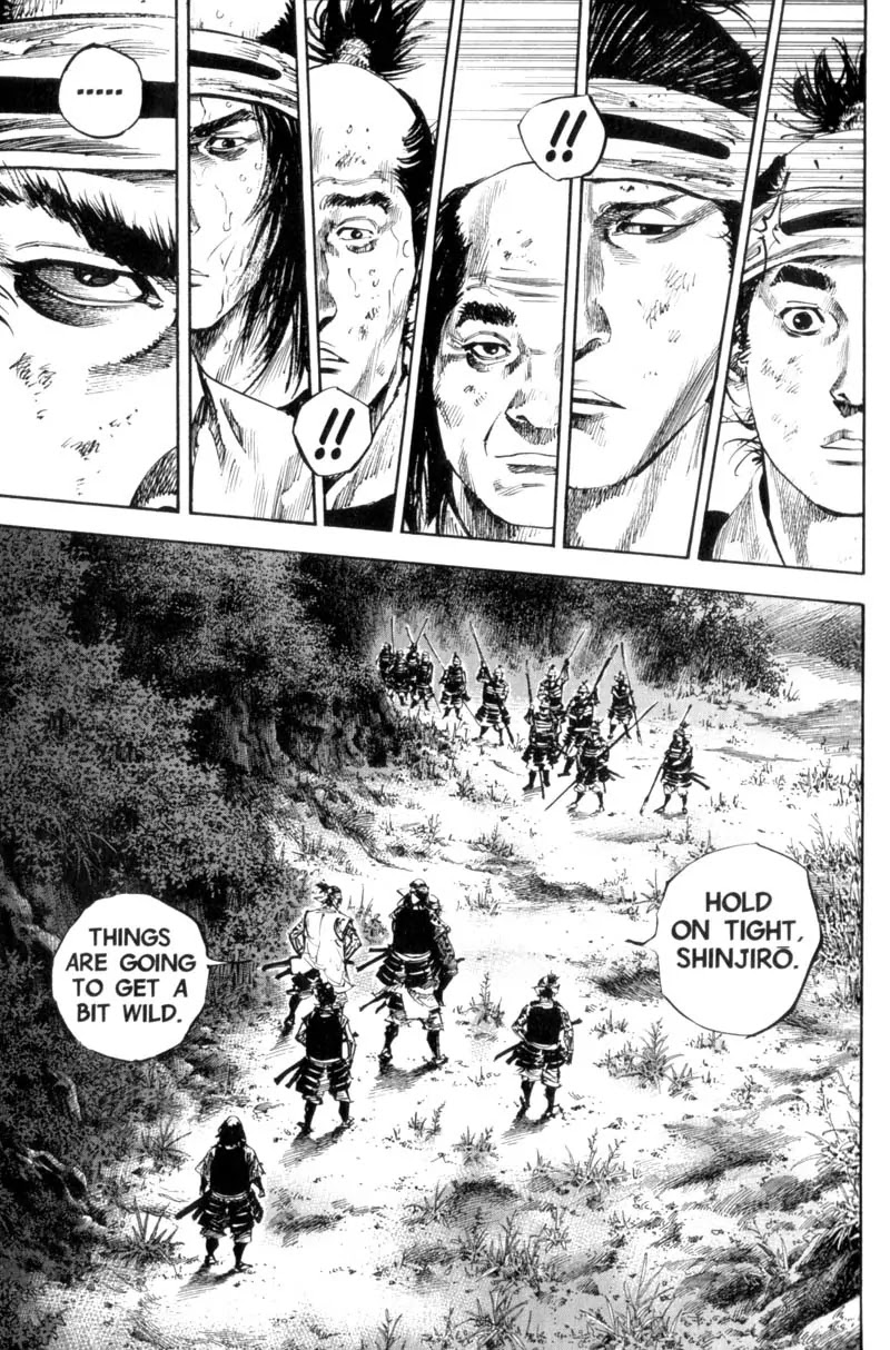 Vagabond manga, chapter 167, page 1 of 22