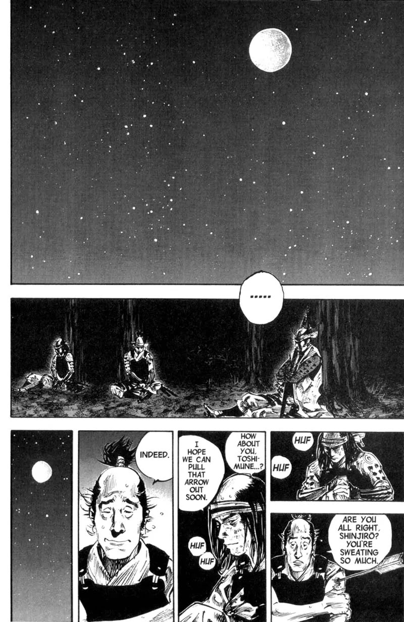 Vagabond manga, chapter 167, page 15 of 22