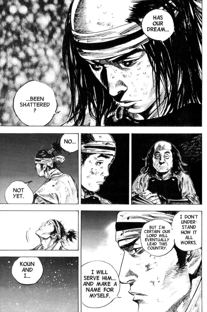 Vagabond manga, chapter 167, page 16 of 22