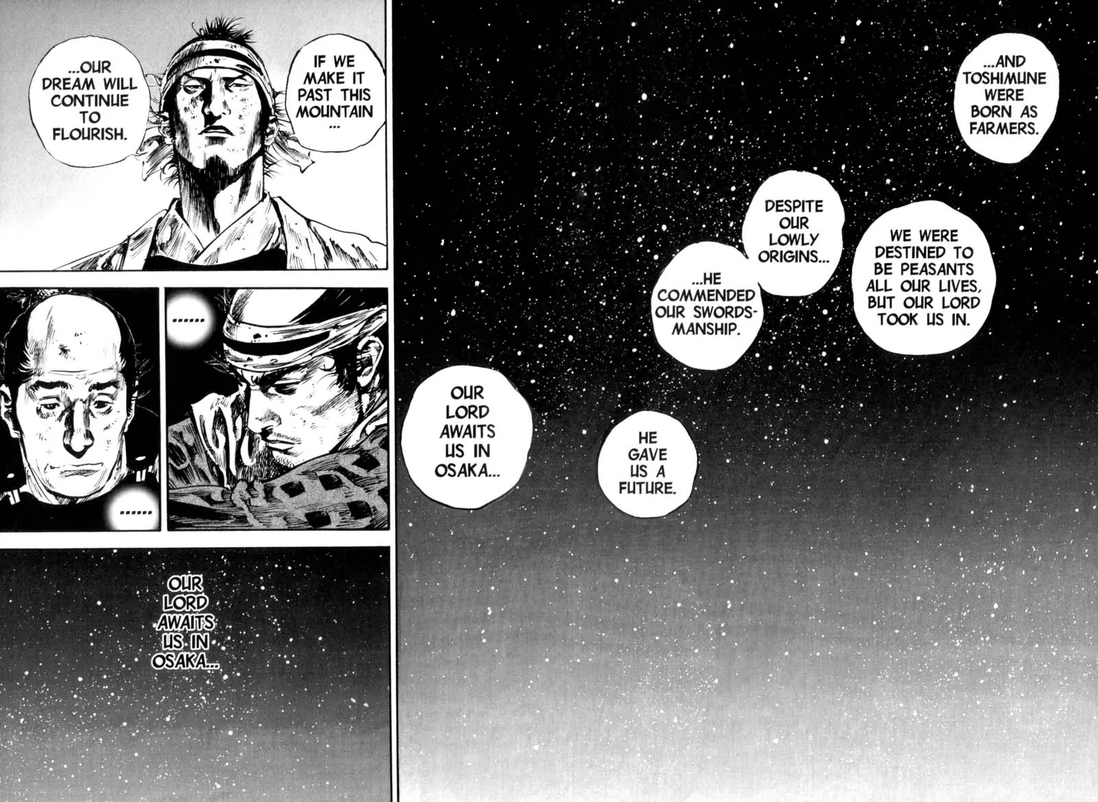 Vagabond manga, chapter 167, page 17 of 22