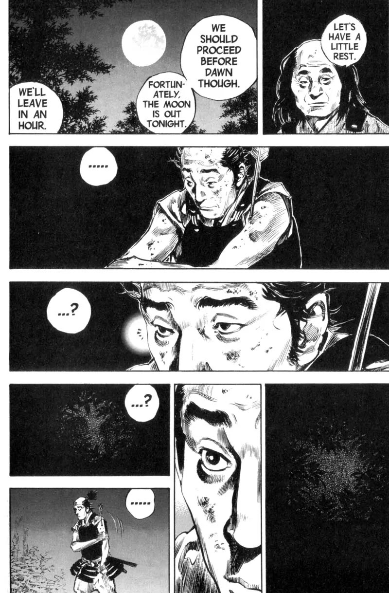 Vagabond manga, chapter 167, page 18 of 22