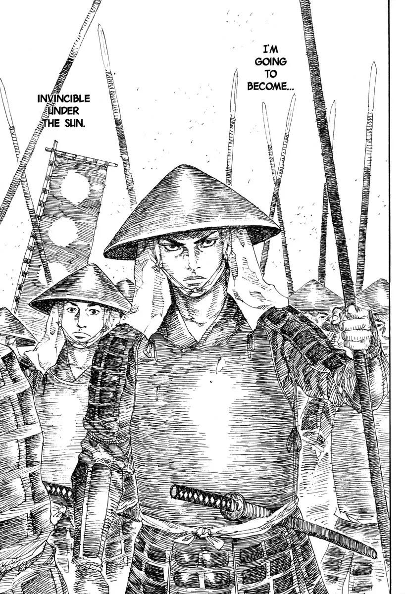 Vagabond manga, chapter 17, page 18 of 19